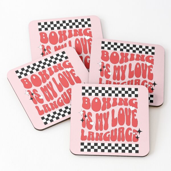 Item preview, Boxing is my love language designed and sold by marni graphics.