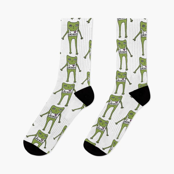 Item preview, I <3 Emo Boys- Pete the Frog (coloured) designed and sold by deadbeatt.
