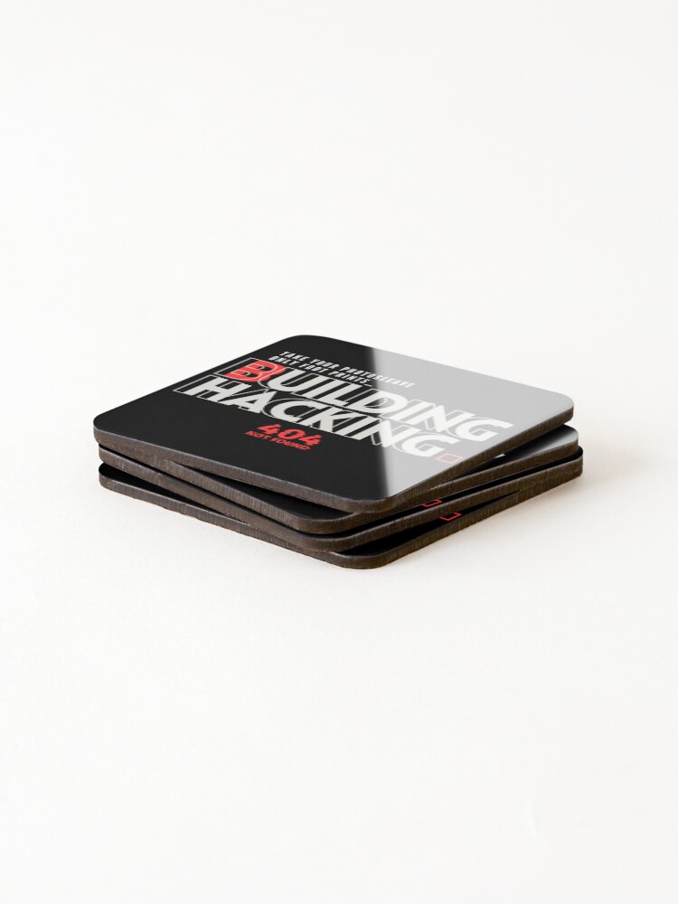 Thumbnail 4 of 5, Coasters (Set of 4), Building Hacking  designed and sold by BuildingHacking.