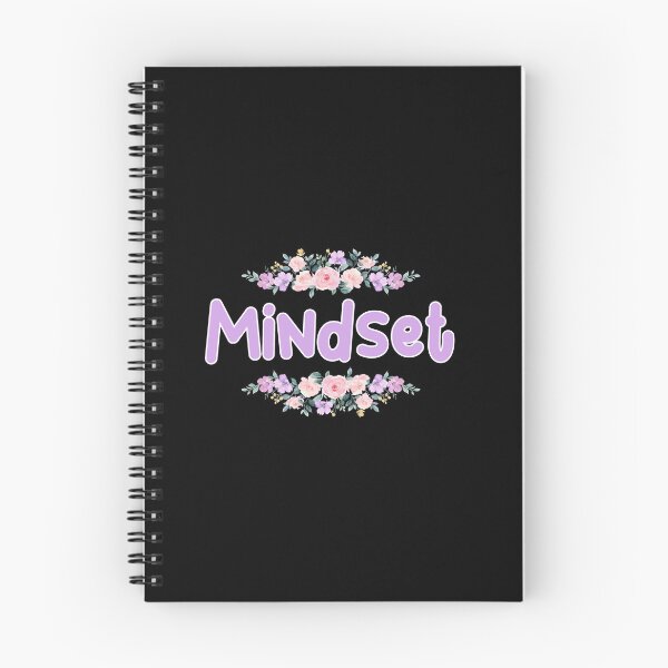 Item preview, Purple Flower Mindset Name Label (Black) designed and sold by NormadWorld.
