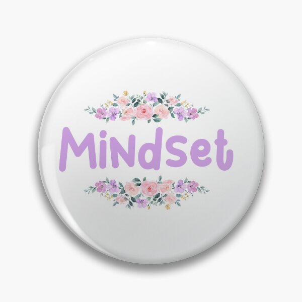 Item preview, Purple Flower Mindset Name Label  designed and sold by NormadWorld.