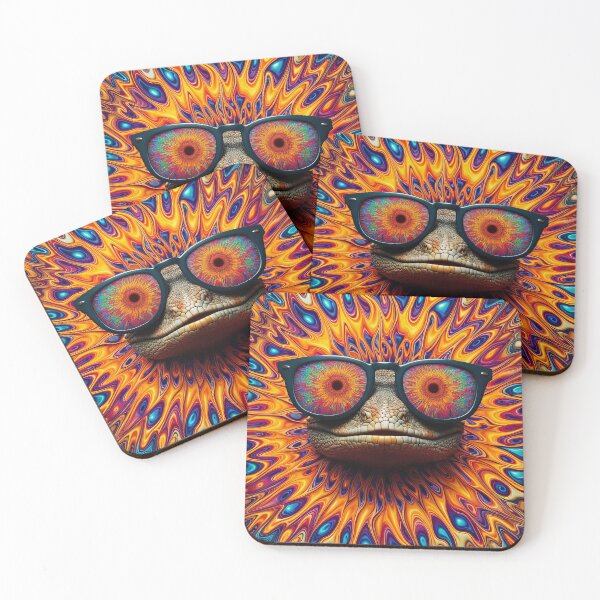 Item preview, Psychedelic Lizard Essence Cascade Soiree designed and sold by Daniel Dudgeon.