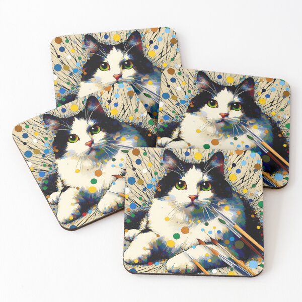 Item preview, Abstract Whisker Wonderland designed and sold by BastKittyStore.