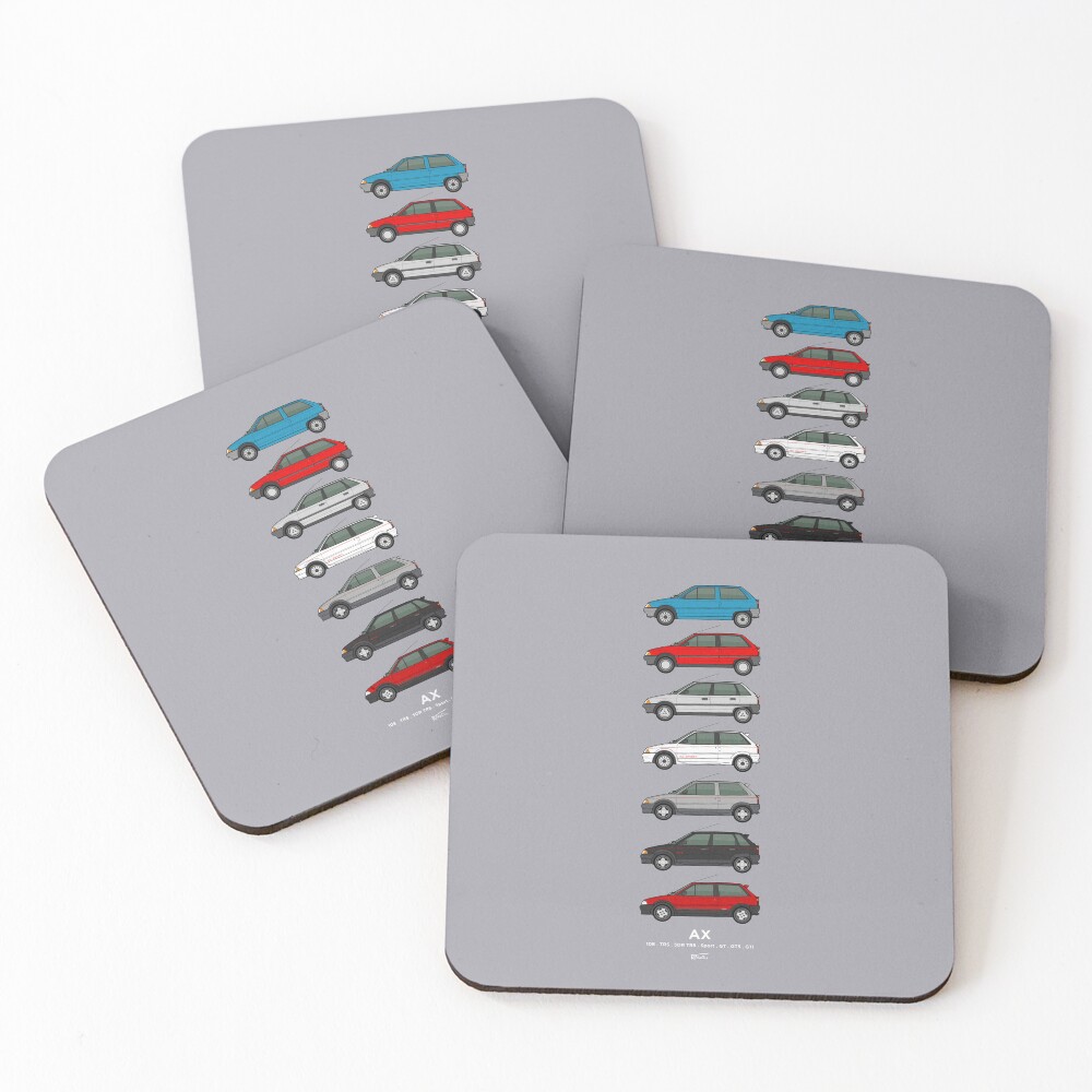 Item preview, Coasters (Set of 4) designed and sold by RJWautographics.