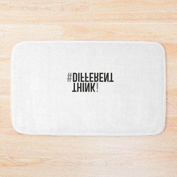 Item preview, Think Different text design designed and sold by iSeek.