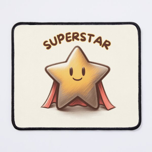 Item preview, Smiling Star Superstar Illustration designed and sold by RuyaFab.