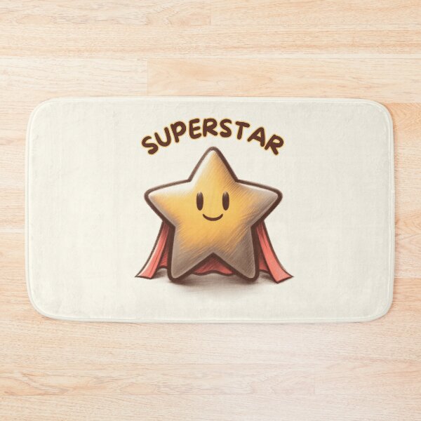 Item preview, Smiling Star Superstar Illustration designed and sold by RuyaFab.