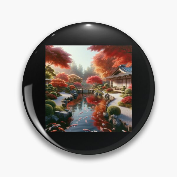 Item preview, Autumn Zen Garden Serenity designed and sold by BestArtByArvind.