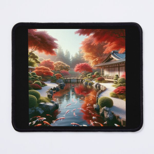 Item preview, Autumn Zen Garden Serenity designed and sold by BestArtByArvind.