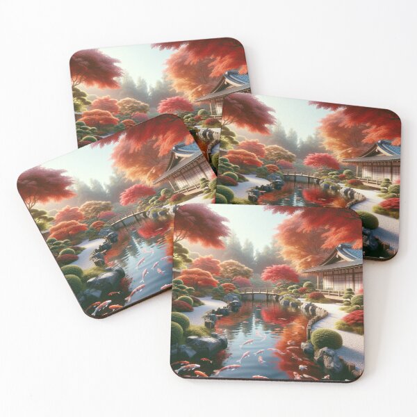 Item preview, Autumn Zen Garden Serenity designed and sold by BestArtByArvind.