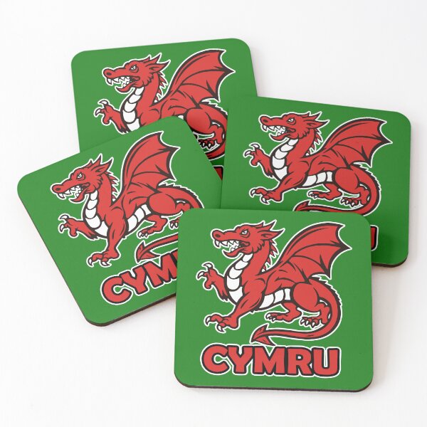 Item preview, red dragon "Draig Coch" Wales, Welsh symbol designed and sold by huggymauve.
