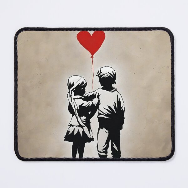 Item preview, A girl and a boy, a heart balloon designed and sold by nalpoonggee.