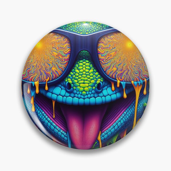 Item preview, Psychedelic Lizard Wonderland Sojourn designed and sold by Daniel Dudgeon.
