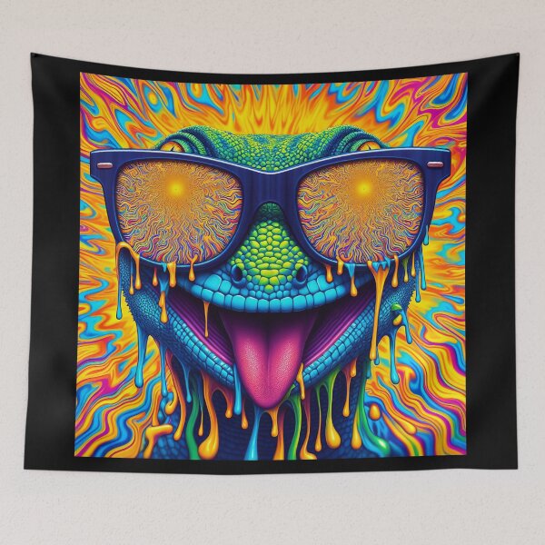 Item preview, Psychedelic Lizard Wonderland Sojourn designed and sold by Daniel Dudgeon.