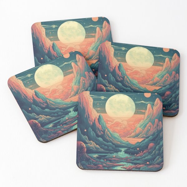 Item preview, Explore an Alien Landscape: Stunning Nature Print from Another Planet designed and sold by GiveMeMood.