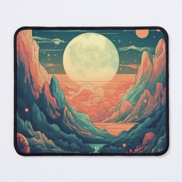 Item preview, Explore an Alien Landscape: Stunning Nature Print from Another Planet designed and sold by GiveMeMood.