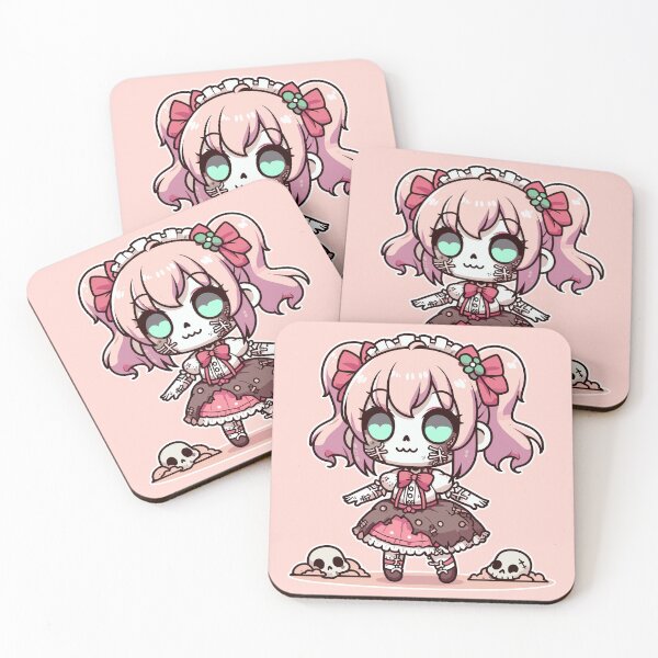 Item preview, Spooky Kawaii Zombie Girl designed and sold by Fregoli 2D.
