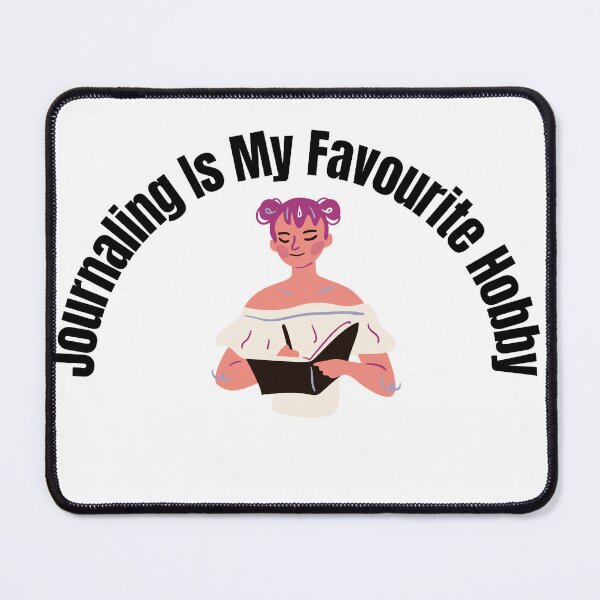 Item preview, Journaling is my favourite hobby designed and sold by Vivian Mandehwe.
