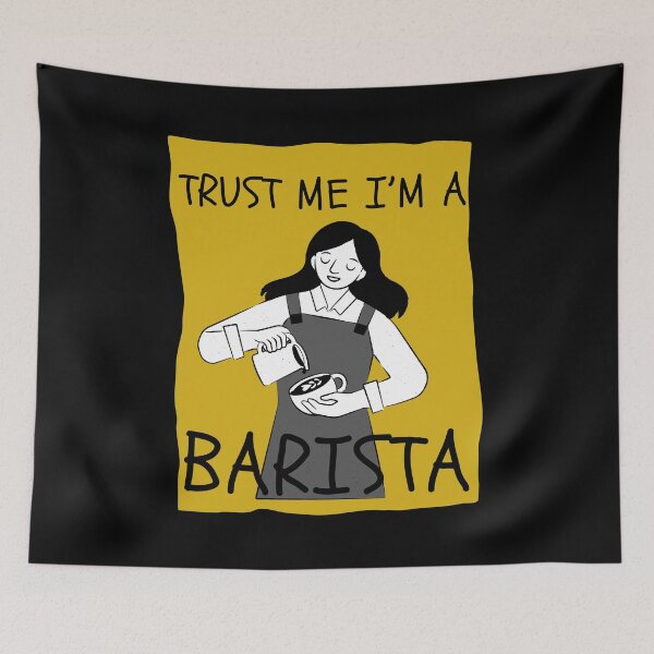 Item preview, Trust Me I'm a Barista designed and sold by ScoobyN.