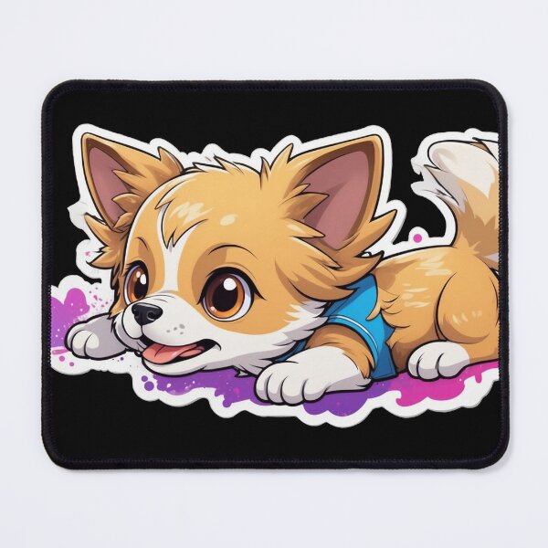 Item preview, Playful Happy Puppy designed and sold by Universe-Aliens.