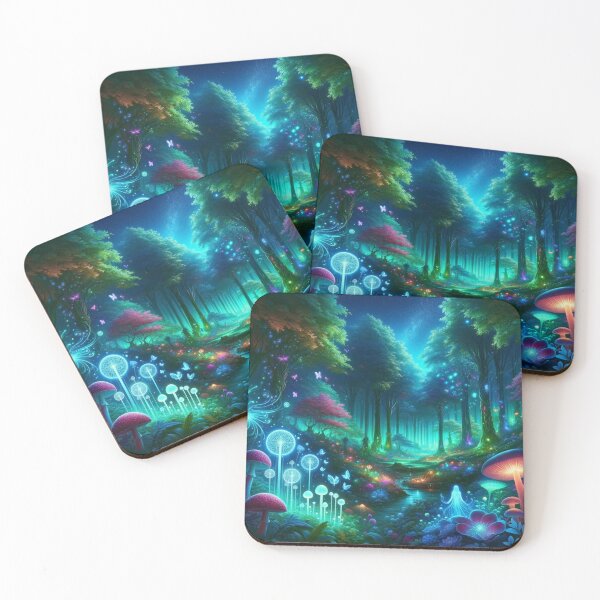 Item preview, Enchanted Forest Clearing designed and sold by BestArtByArvind.