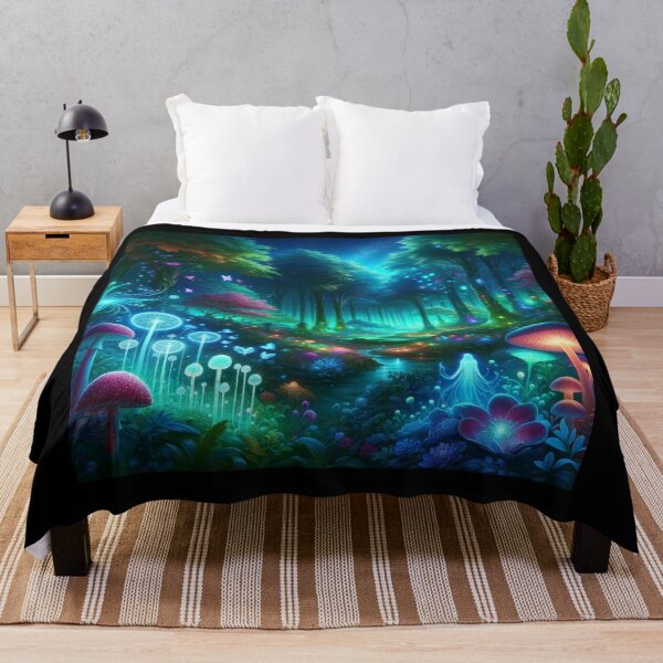 Item preview, Enchanted Forest Clearing designed and sold by BestArtByArvind.