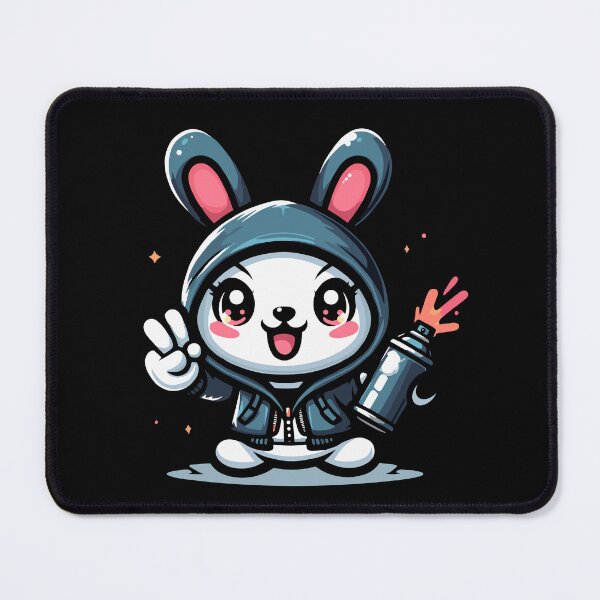Item preview, Bad Cute Graffitirabbit designed and sold by BadGraffitiman.