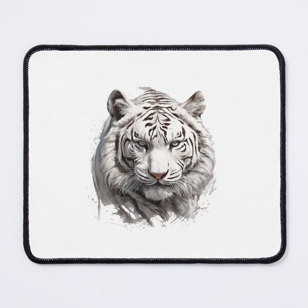 Item preview, White siberian tiger designed and sold by Bananobanini.