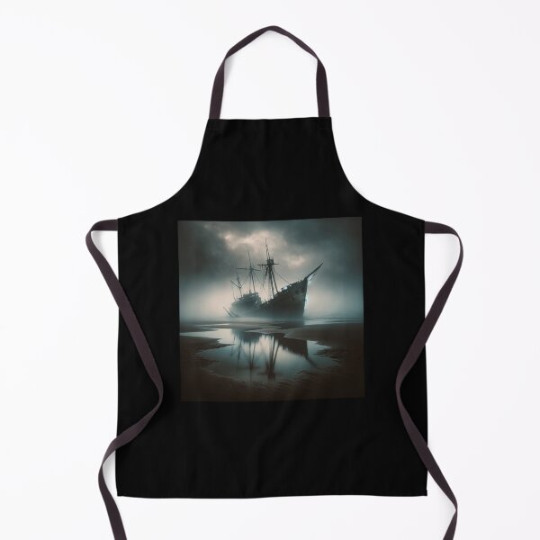 Item preview, Foggy Beach Shipwreck designed and sold by BestArtByArvind.