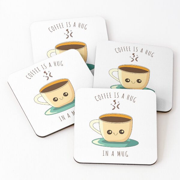 Item preview, Coffee is a hug in a Mug designed and sold by Funwaytrend.