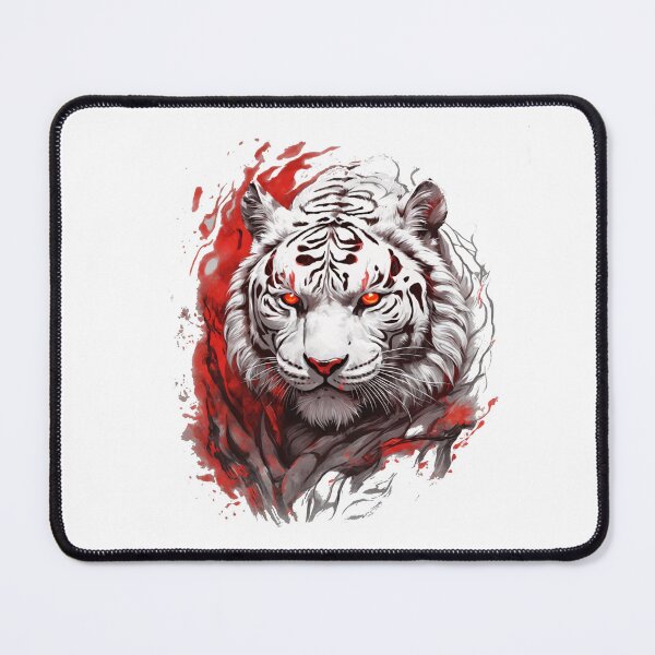 Item preview, White Fire Siberian Tiger designed and sold by Bananobanini.