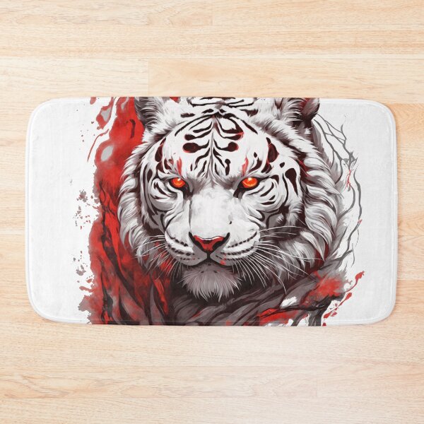 Item preview, White Fire Siberian Tiger designed and sold by Bananobanini.