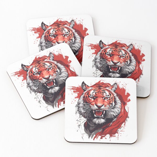 Item preview, Red Tiger designed and sold by Bananobanini.