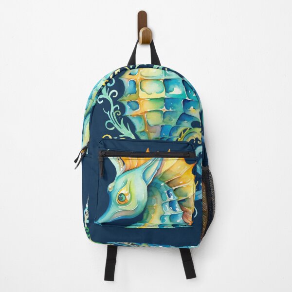 Item preview, Sea Horses Ocean Design Nature Beach Lover Watercolor  designed and sold by fluffstuffgifts.