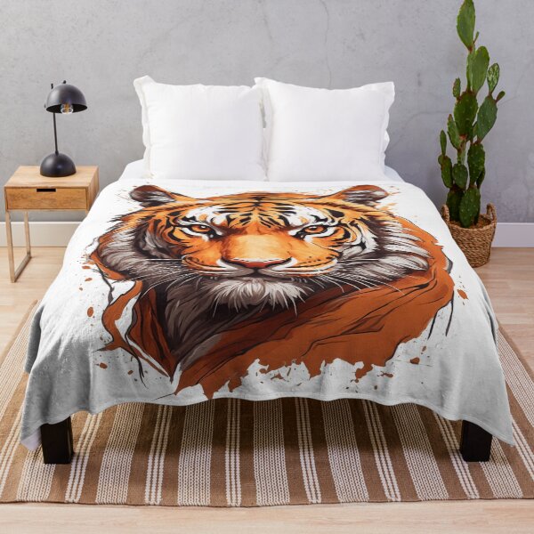 Item preview, Orange Siberian Tiger designed and sold by Bananobanini.