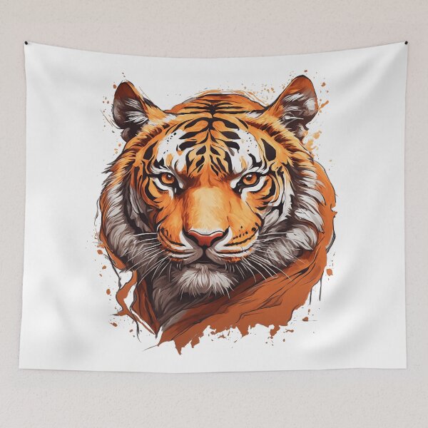 Item preview, Orange Siberian Tiger designed and sold by Bananobanini.