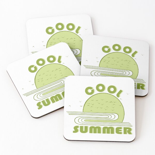 Item preview, Green Retro Cool Summer Logo Tshirt designed and sold by LZenDesigns.