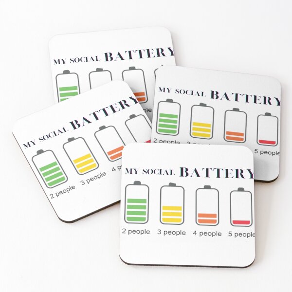 Item preview, My social battery designed and sold by MedhO.