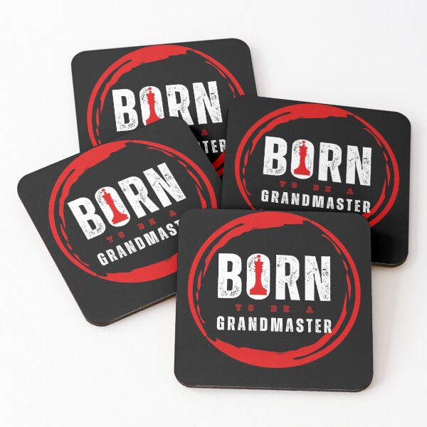Item preview, Born to Be a Grandmaster - Red designed and sold by ChessiShop.