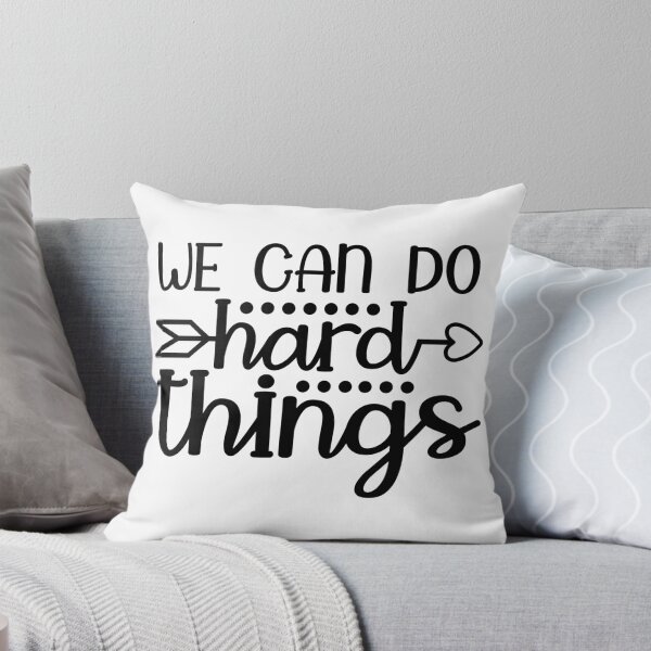 Item preview, we can do hard things - motivational designed and sold by GlunmanStore.