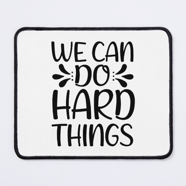 Item preview, we can do hard things - motivational designed and sold by GlunmanStore.
