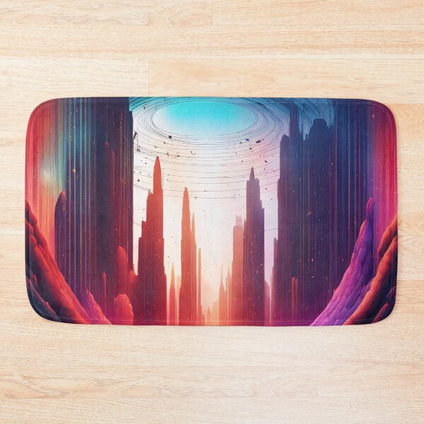 Item preview, Dreamlike, abstract neon music waves art designed and sold by Salimgor Hangaround Music.