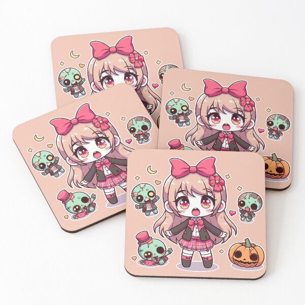 Item preview, Halloween Zombie Girl Kawaii designed and sold by Fregoli 2D.