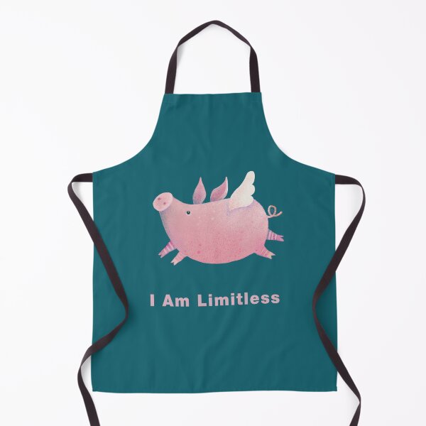 Item preview, I Am Limitless. flying pig designed and sold by haniku.