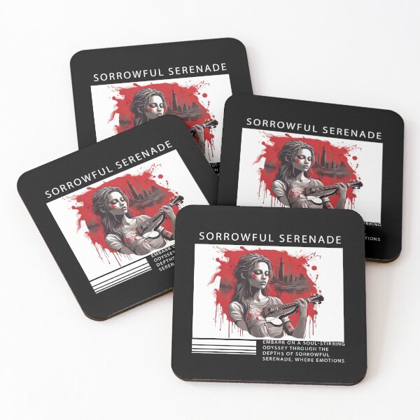 Item preview, Sorrowful Serenade: A Melodic Journey through Emotion designed and sold by Mascot  Beast.