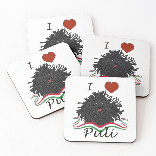 Item preview, I love Puli dog designed and sold by SumireSato4.