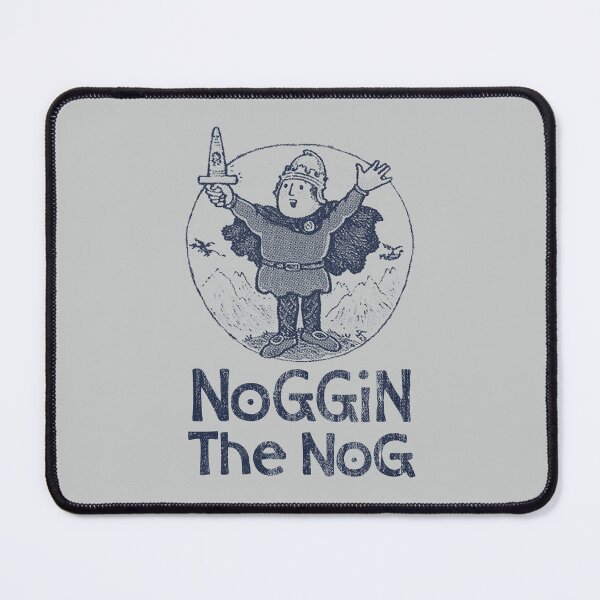 Item preview, Noggin The Nog Retro Style Print designed and sold by Palmthief.