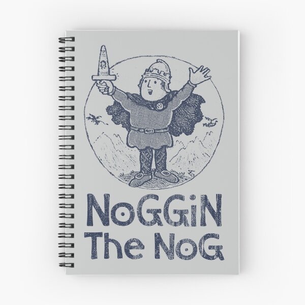 Item preview, Noggin The Nog Retro Style Print designed and sold by Palmthief.