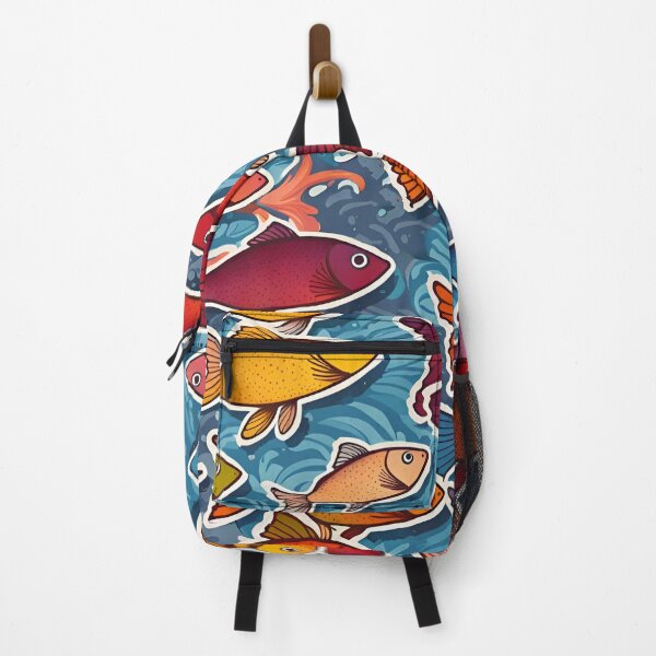 Item preview, Vibrant Oceans: A Kaleidoscope of Colorful Fish designed and sold by PixelCatalyst.