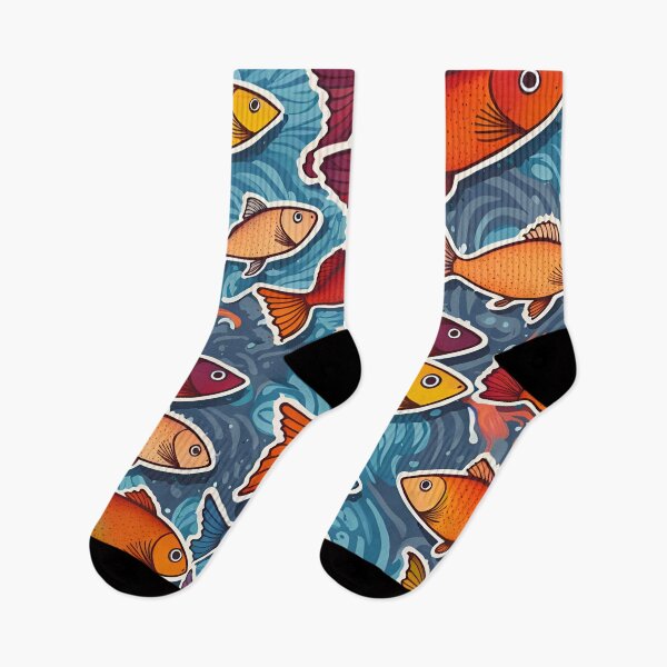 Item preview, Vibrant Oceans: A Kaleidoscope of Colorful Fish designed and sold by PixelCatalyst.